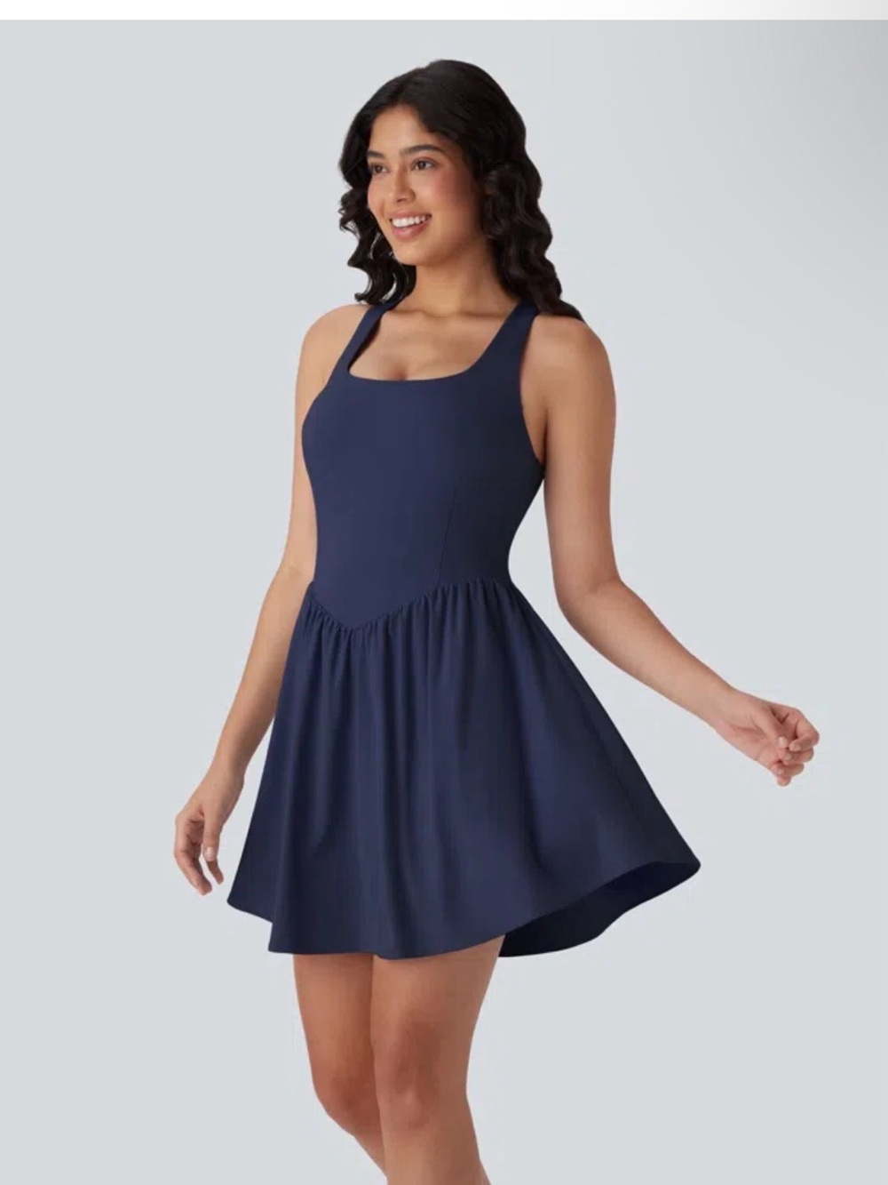 Halara Corset 2-in-1 Pocket Mini Quick Dry Flowy Pickleball Active Dress Size M